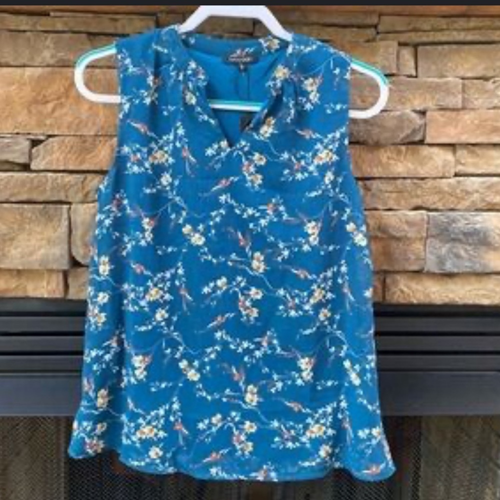Chiffon sleeveless top